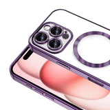 Apple iPhone 16 Pro Max Kılıf Kamera Korumalı M-safe Wireless Şarj Özellikli Zore Demre Kapak