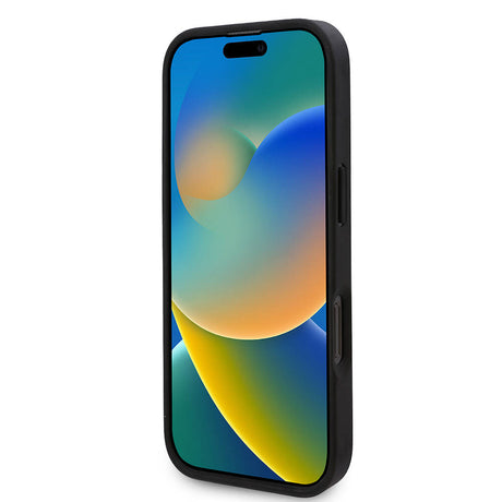 Apple iPhone 16 Pro Max Kılıf Karl Lagerfeld Orjinal Lisanslı M-safe Şarj Özellikli KL Yazılı Hot Stamp Kapak