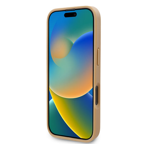 Apple iPhone 16 Pro Max Kılıf Karl Lagerfeld Orjinal Lisanslı M-safe Şarj Özellikli KL Yazılı Hot Stamp Kapak