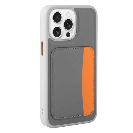 Apple iPhone 16 Pro Max Kılıf Kartlıklı Zore X-Kart Silikon Kapak