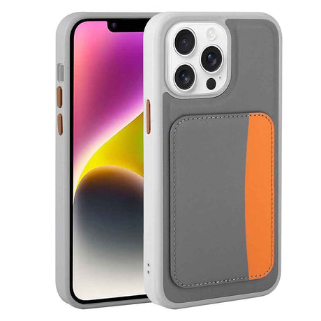 Apple iPhone 16 Pro Max Kılıf Kartlıklı Zore X-Kart Silikon Kapak