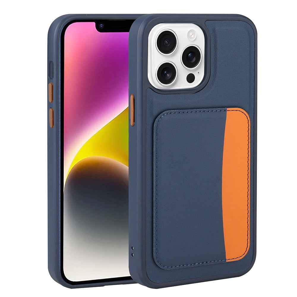 Apple iPhone 16 Pro Max Kılıf Kartlıklı Zore X-Kart Silikon Kapak