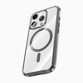 Apple iPhone 16 Pro Max Kılıf M-safe Şarj Özellikli Airbagli Şeffaf Benks LucentPro Serisi Kapak