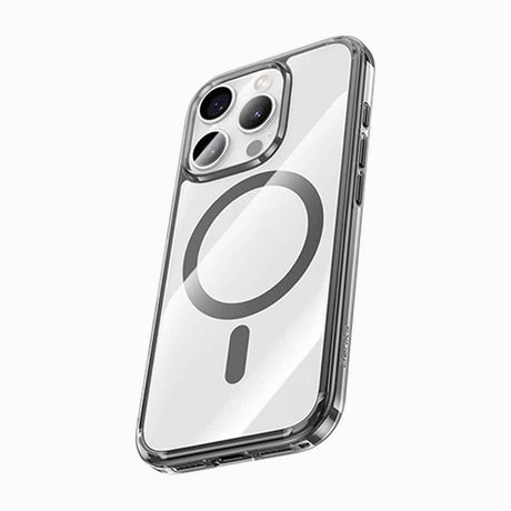 Apple iPhone 16 Pro Max Kılıf M-safe Şarj Özellikli Airbagli Şeffaf Benks LucentPro Serisi Kapak