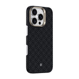 Apple iPhone 16 Pro Max Kılıf M-Safe Şarj Özellikli Benks ArmorAir ArmorGrid Serisi Kevlar Kapak