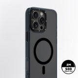 Apple iPhone 16 Pro Max Kılıf M-safe Şarj Özellikli Cam Arka Yüzey TPU Youngkit Gemstone Clear Serisi Kapak