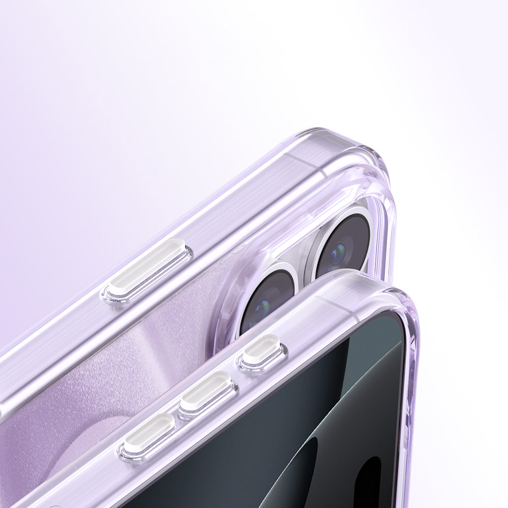 Apple iPhone 16 Pro Max Kılıf M-Safe Şarj Özellikli Orjinal Swarovski Taşlı Zore Paris Rovix Sert PC Kapak