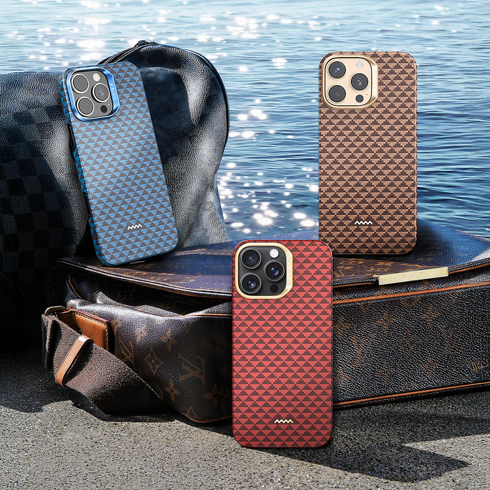 Apple iPhone 16 Pro Max Kılıf M-safe Şarj Özellikli Raptic Aramid Skin Origin Serisi Kapak