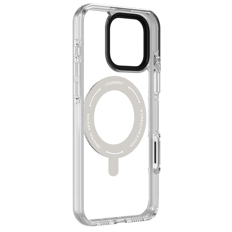 Apple iPhone 16 Pro Max Kılıf M-safe Şarj Özellikli Standlı Aksiyon Butonlu Youngkit Pivot Serisi Kapak