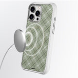 Apple iPhone 16 Pro Max Kılıf M-safe Şarj Özellikli Youngkit Argyle Serisi Kapak
