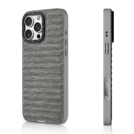 Apple iPhone 16 Pro Max Kılıf M-safe Şarj Özellikli Youngkit Canvas Serisi Kapak