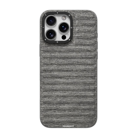 Apple iPhone 16 Pro Max Kılıf M-safe Şarj Özellikli Youngkit Canvas Serisi Kapak