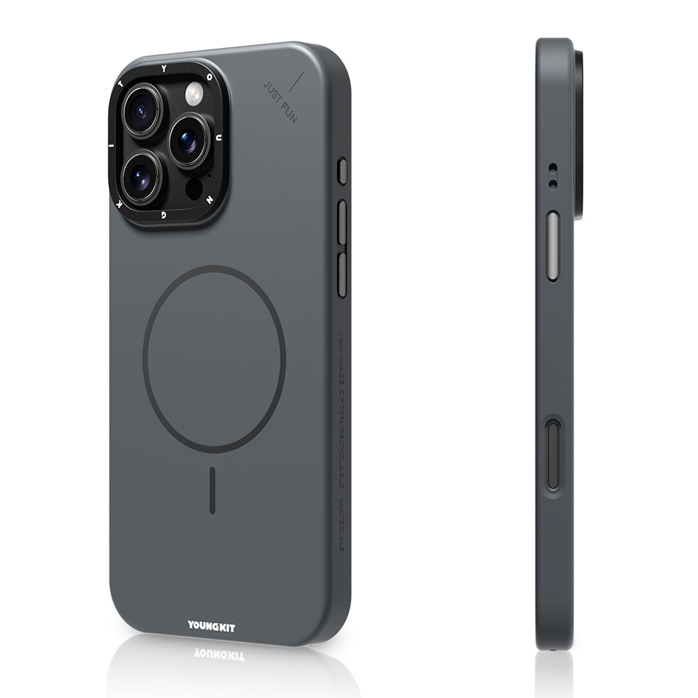 Apple iPhone 16 Pro Max Kılıf M-safe Şarj Özellikli Youngkit Dynamag Serisi Kapak