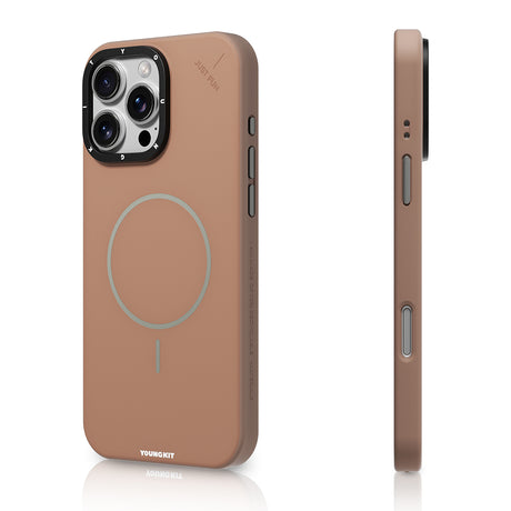 Apple iPhone 16 Pro Max Kılıf M-safe Şarj Özellikli Youngkit Dynamag Serisi Kapak