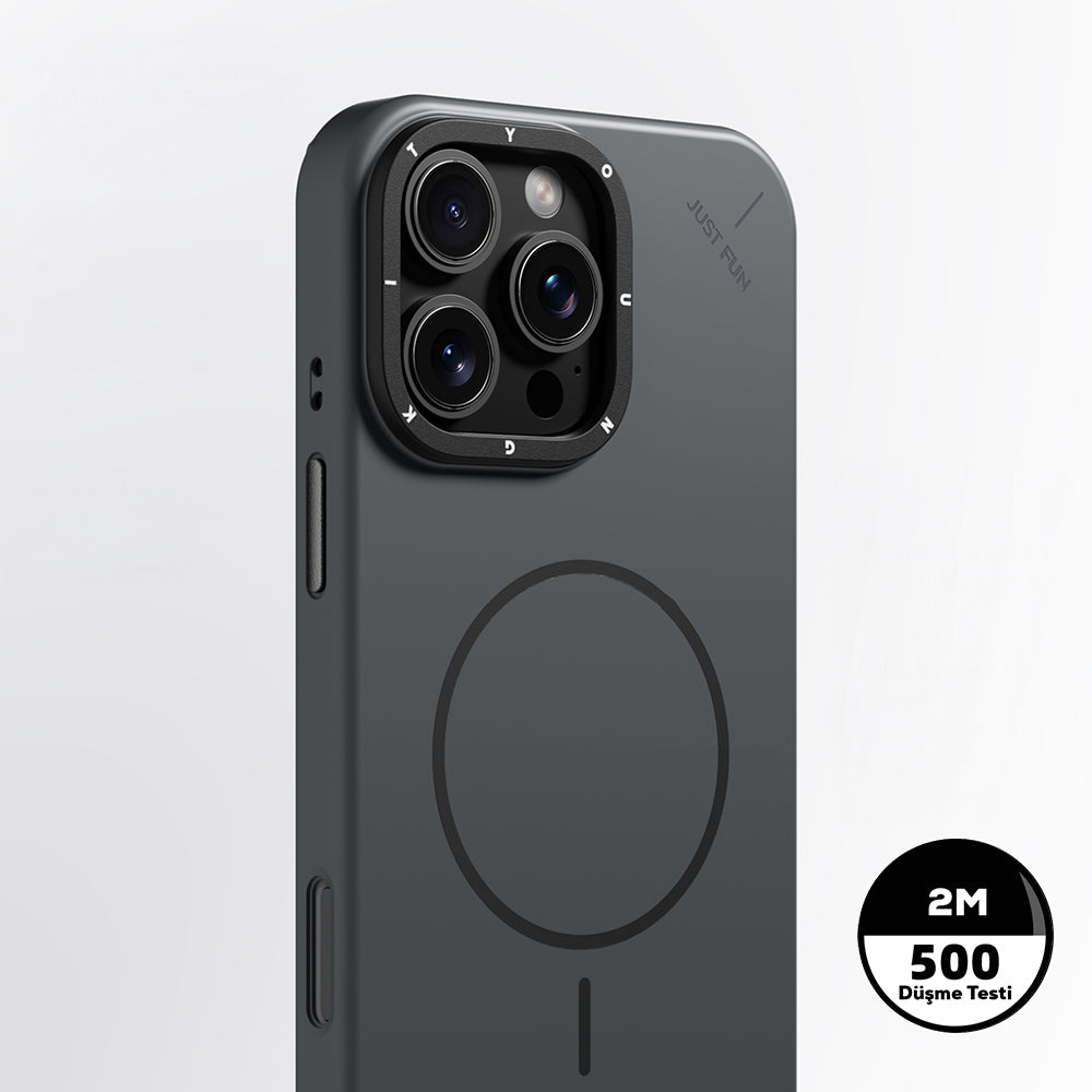 Apple iPhone 16 Pro Max Kılıf M-safe Şarj Özellikli Youngkit Dynamag Serisi Kapak
