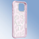 Apple iPhone 16 Pro Max Kılıf M-safe Şarj Özellikli Youngkit Leopard Serisi Kapak