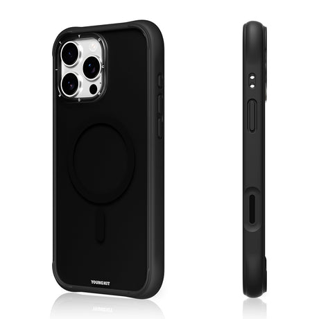 Apple iPhone 16 Pro Max Kılıf M-safe Şarj Özellikli Youngkit Macaroon Serisi Kapak