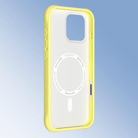 Apple iPhone 16 Pro Max Kılıf M-safe Şarj Özellikli Youngkit Macaroon Serisi Kapak