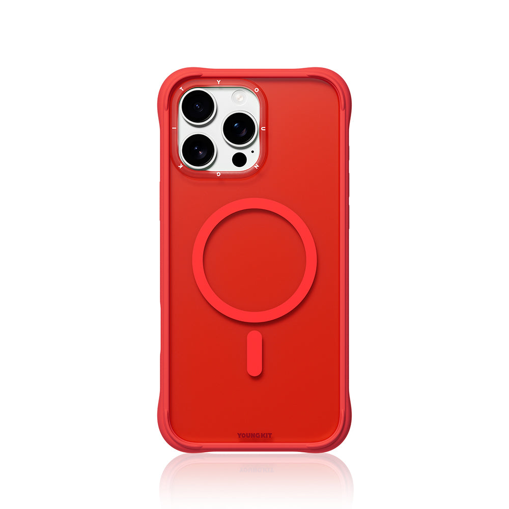 Apple iPhone 16 Pro Max Kılıf M-safe Şarj Özellikli Youngkit Macaroon Serisi Kapak
