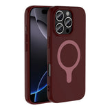 Apple iPhone 16 Pro Max Kılıf M-Safe Şarj Özellikli Zore Aris Silikon Kapak