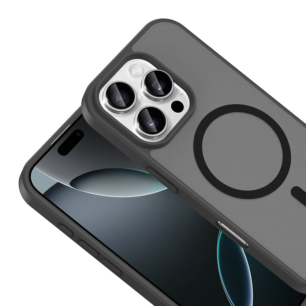 Apple iPhone 16 Pro Max Kılıf M-safe Şarj Özellikli Zore Babet Kapak