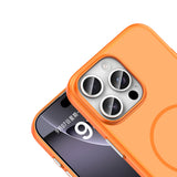 Apple iPhone 16 Pro Max Kılıf M-Safe Şarj Özellikli Zore Lora PC Kapak