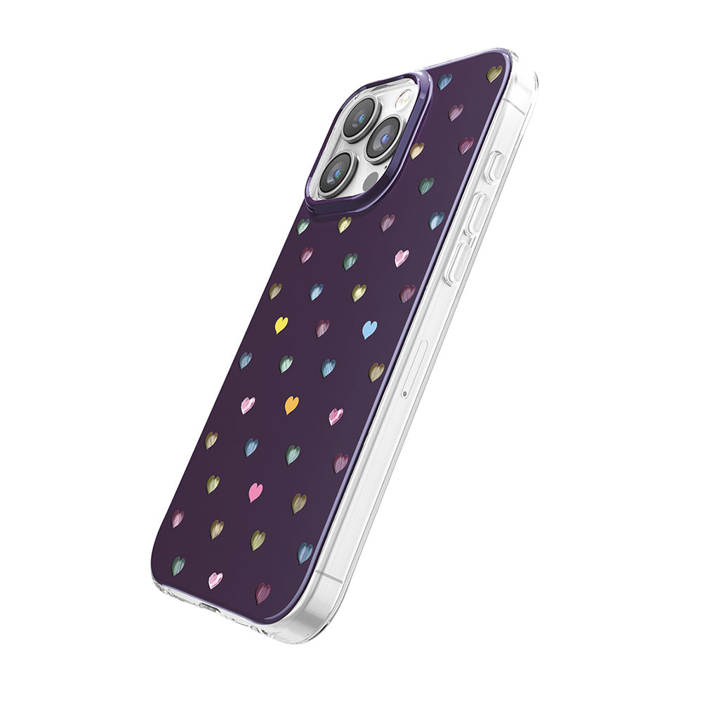 Apple iPhone 16 Pro Max Kılıf M-Safe Şarj Özellikli Zore Paris Axen Sert PC Kapak