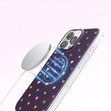 Apple iPhone 16 Pro Max Kılıf M-Safe Şarj Özellikli Zore Paris Axen Sert PC Kapak
