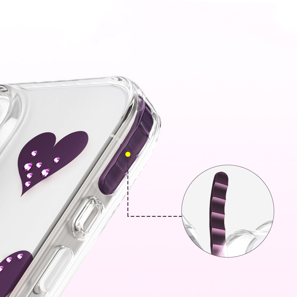 Apple iPhone 16 Pro Max Kılıf M-Safe Şarj Özellikli Zore Paris Elvo Sert PC Kapak