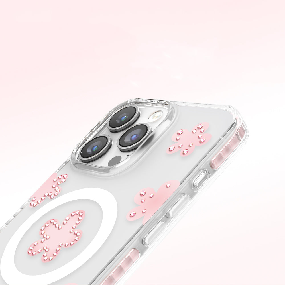 Apple iPhone 16 Pro Max Kılıf M-Safe Şarj Özellikli Zore Paris Elvo Sert PC Kapak