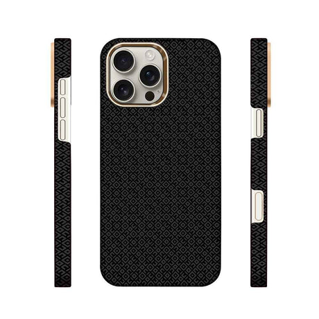Apple iPhone 16 Pro Max Kılıf M-Safe Şarj Özellikli Zore Paris Vax Sert PC Kapak