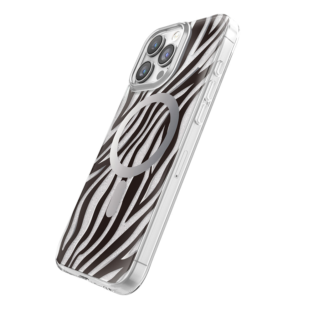 Apple iPhone 16 Pro Max Kılıf M-Safe Şarj Özellikli Zore Paris Veyro TPU Kapak