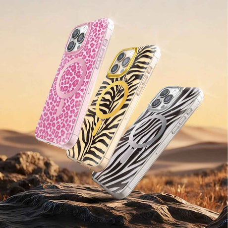 Apple iPhone 16 Pro Max Kılıf M-Safe Şarj Özellikli Zore Paris Veyro TPU Kapak