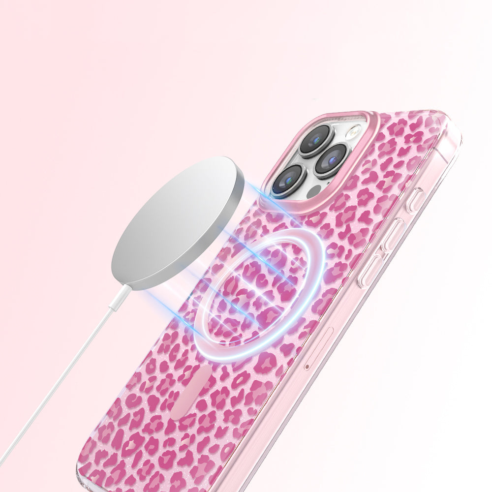 Apple iPhone 16 Pro Max Kılıf M-Safe Şarj Özellikli Zore Paris Veyro TPU Kapak