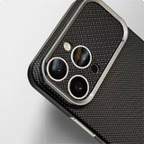 Apple iPhone 16 Pro Max Kılıf M-Safe Şarj Özellikli Zore Paris Zerre Sert PC Kapak
