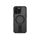 Apple iPhone 16 Pro Max Kılıf M-safe Şarj Özellikli 360 Derece Dönebilen Standlı Skinarma Helix Kapak