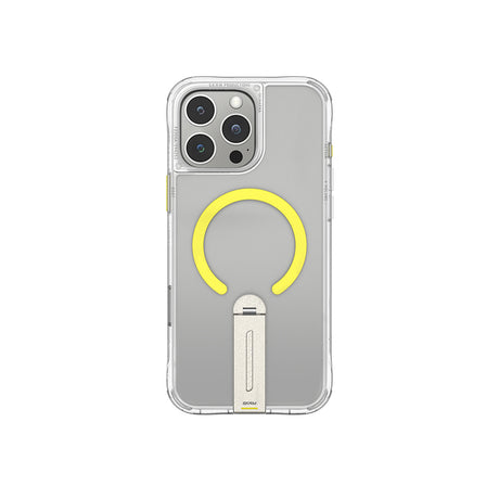 Apple iPhone 16 Pro Max Kılıf M-safe Şarj Özellikli 360 Derece Dönebilen Standlı Skinarma Helix Kapak