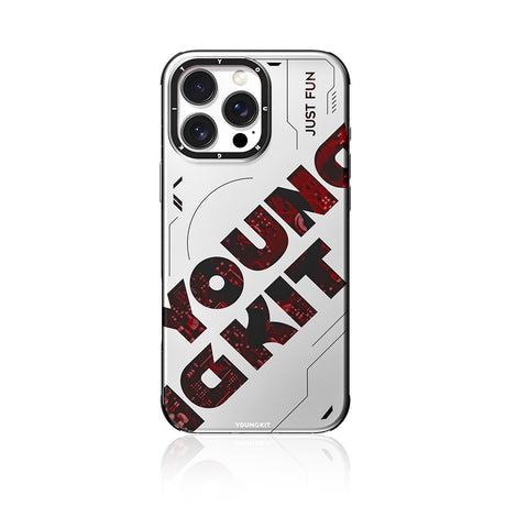 Apple iPhone 16 Pro Max Kılıf M-safe Şarj Özellikli Airbagli Çift Katmanlı Youngkit Future Serisi Kapak
