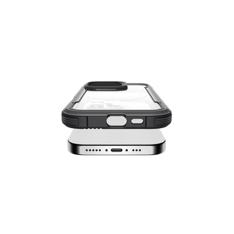 Apple iPhone 16 Pro Max Kılıf M-safe Şarj Özellikli Airbagli Raptic Shield Serisi Şeffaf Arka Yüzey Kapak