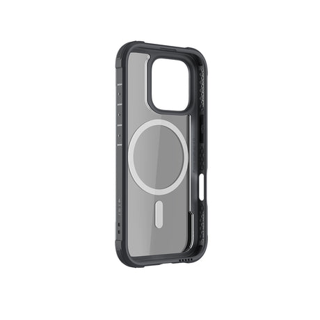 Apple iPhone 16 Pro Max Kılıf M-safe Şarj Özellikli Airbagli Raptic Shield Serisi Şeffaf Arka Yüzey Kapak