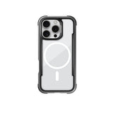 Apple iPhone 16 Pro Max Kılıf M-safe Şarj Özellikli Airbagli Raptic Shield Serisi Şeffaf Arka Yüzey Kapak