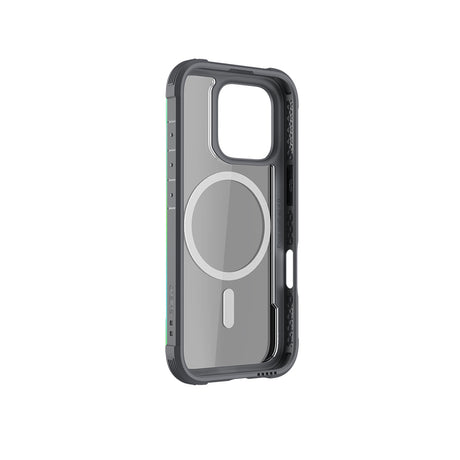 Apple iPhone 16 Pro Max Kılıf M-safe Şarj Özellikli Airbagli Raptic Shield Serisi Şeffaf Arka Yüzey Kapak
