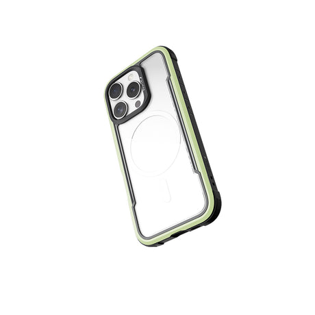 Apple iPhone 16 Pro Max Kılıf M-safe Şarj Özellikli Airbagli Raptic Shield Serisi Şeffaf Arka Yüzey Kapak
