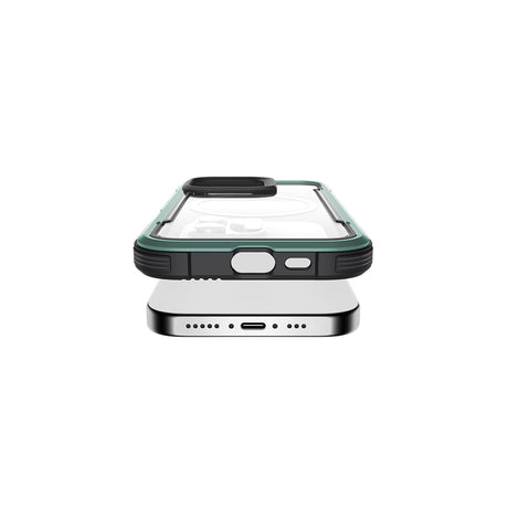 Apple iPhone 16 Pro Max Kılıf M-safe Şarj Özellikli Airbagli Raptic Shield Serisi Şeffaf Arka Yüzey Kapak