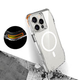 Apple iPhone 16 Pro Max Kılıf M-safe Şarj Özellikli Airbagli Şeffaf Zore İncek Kapak
