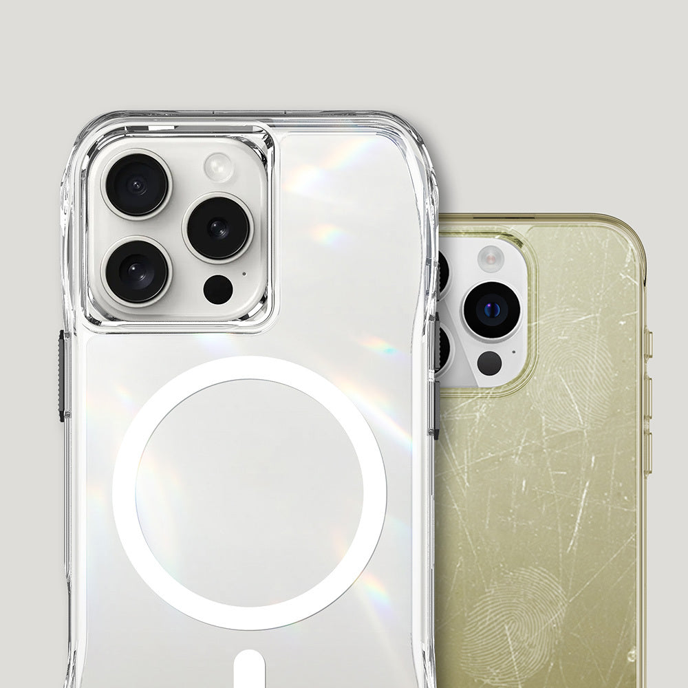Apple iPhone 16 Pro Max Kılıf M-safe Şarj Özellikli Airbagli Şeffaf Zore İncek Kapak