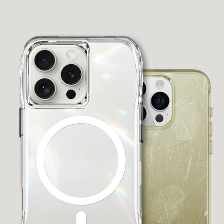 Apple iPhone 16 Pro Max Kılıf M-safe Şarj Özellikli Airbagli Şeffaf Zore İncek Kapak