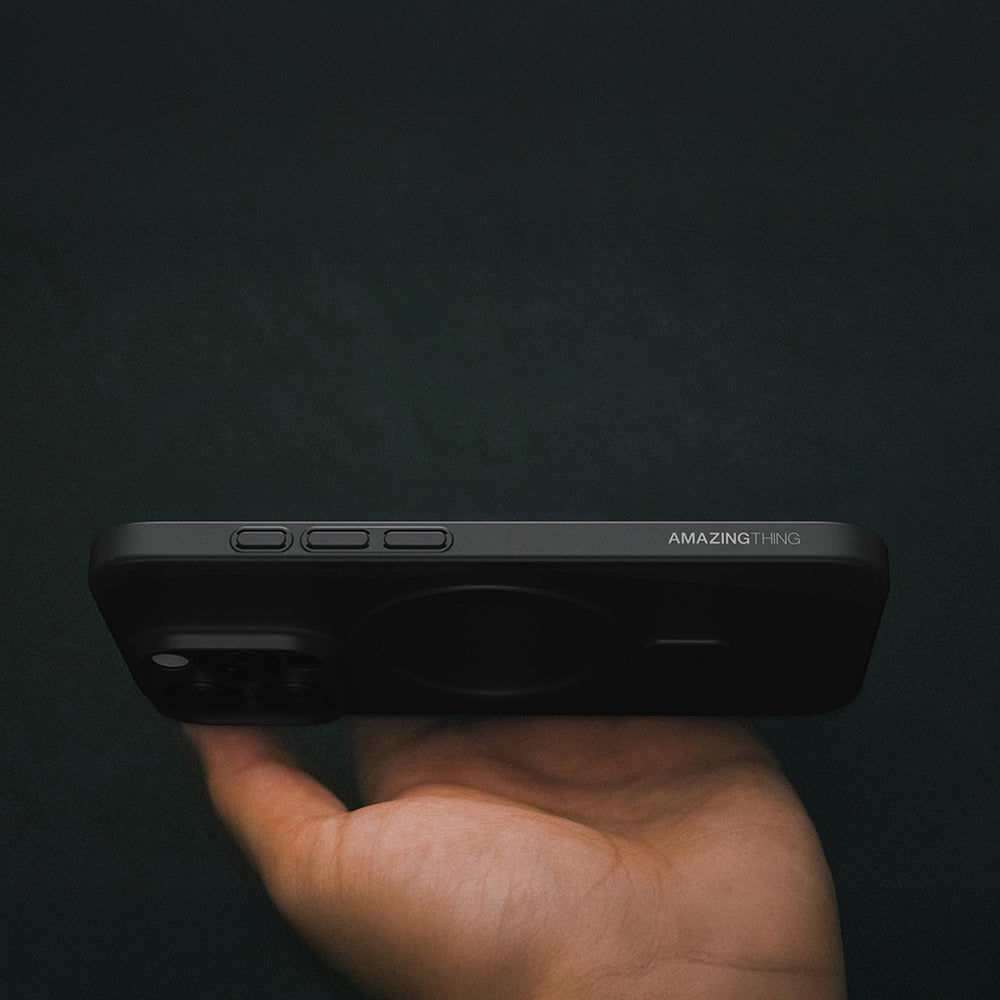 Apple iPhone 16 Pro Max Kılıf M-safe Şarj Özellikli Amazingthing Minimal Air Serisi Kapak