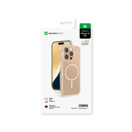 Apple iPhone 16 Pro Max Kılıf M-safe Şarj Özellikli Amazingthing Omni Serisi Kapak