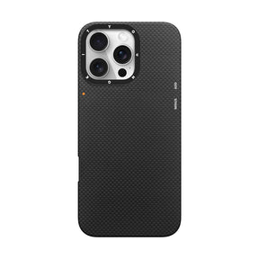 Apple iPhone 16 Pro Max Kılıf M-safe Şarj Özellikli Aramid Fiber Youngkit 1500D Kevlar Extreme Wing Serisi Kapak
